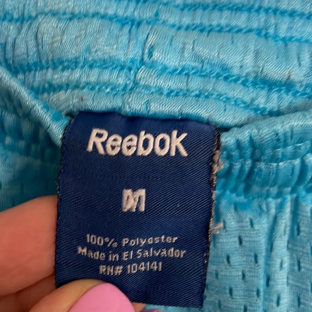 Reebok Aqua Mesh Shorts Sz M EUC